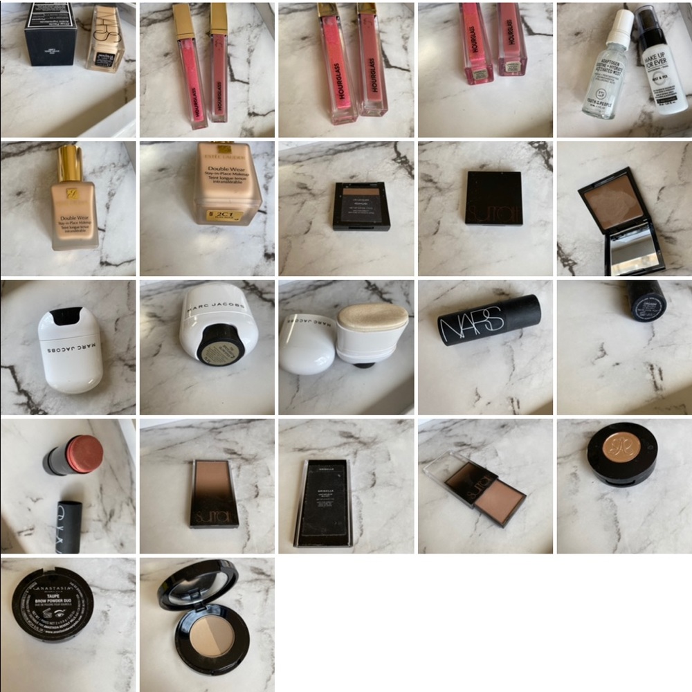 Assorted makeup